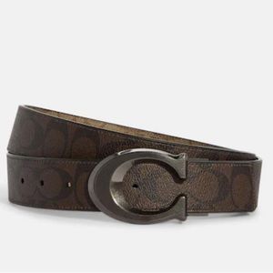 Coach mens belt